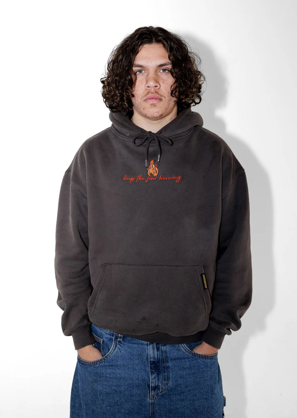 Clothing the Gaps Keep the Fire Burning NAIDOC Hoodie