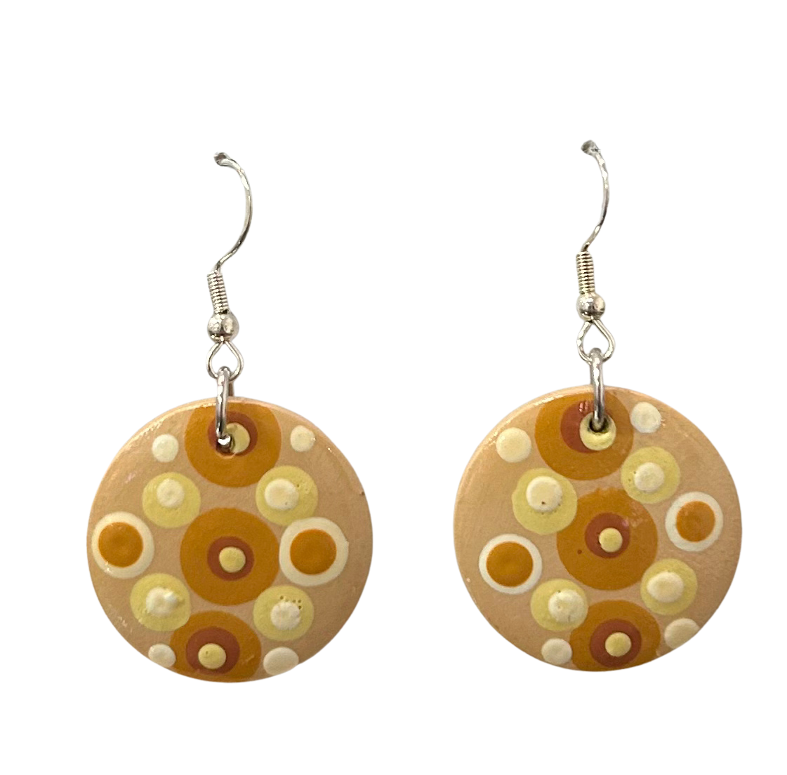Wiradjuri Aura Circle Earrings