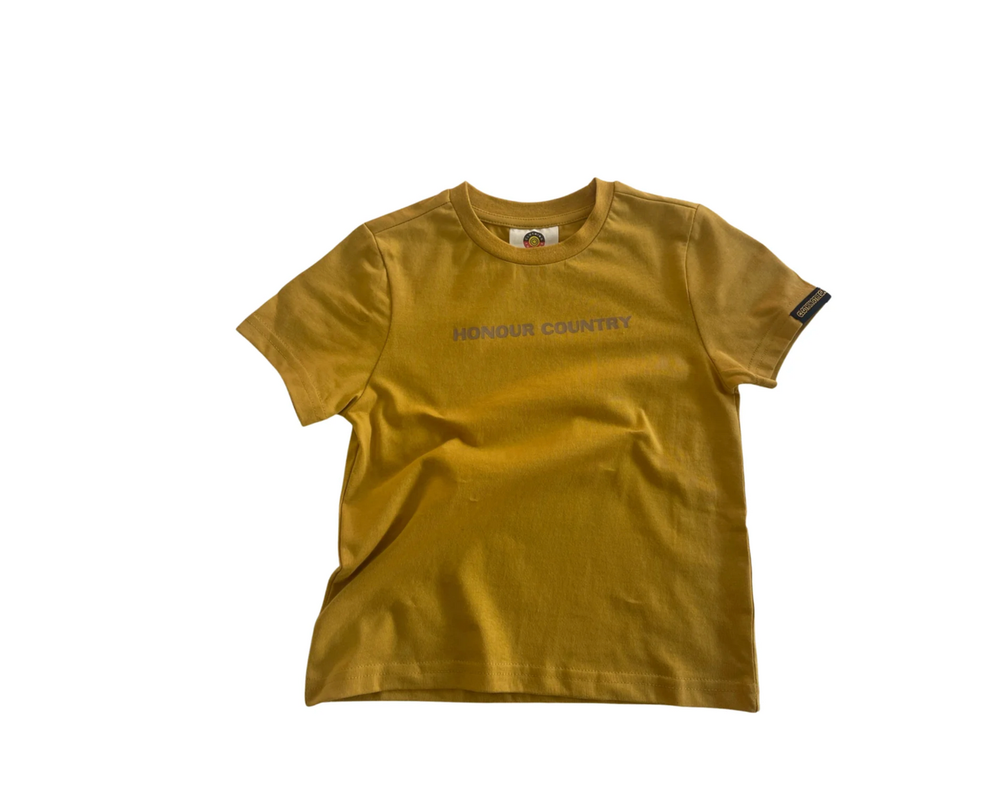 Clothing the Gaps Honour Country Kids Tee Mustard