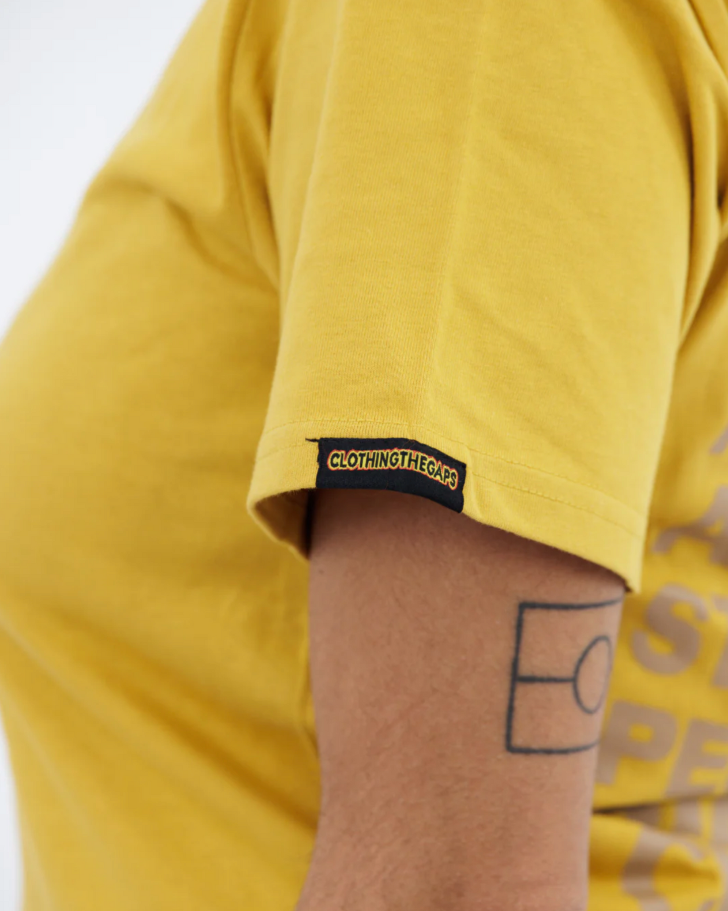 Clothing the Gaps Honour Country Kids Tee Mustard