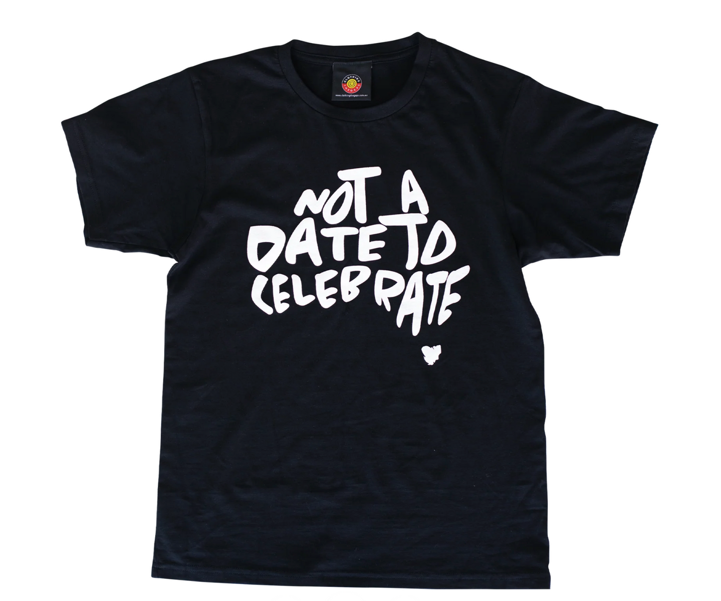 Clothing the Gaps Not A Date To Celebrate Tee Black