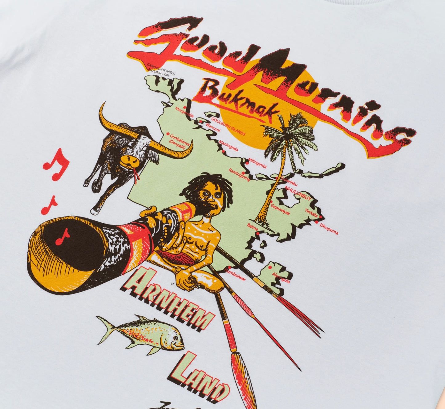 House of Darwin Good Morning Bukmak Tee