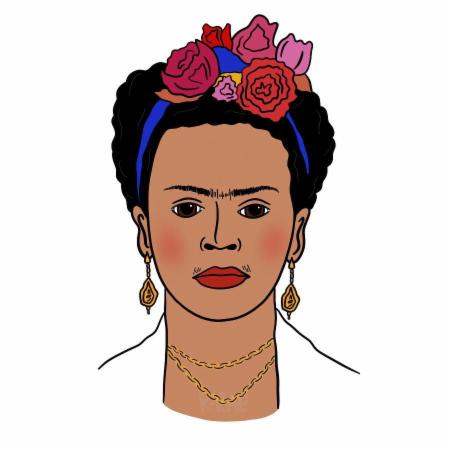K-Rae Designs Frida Kahlo Print