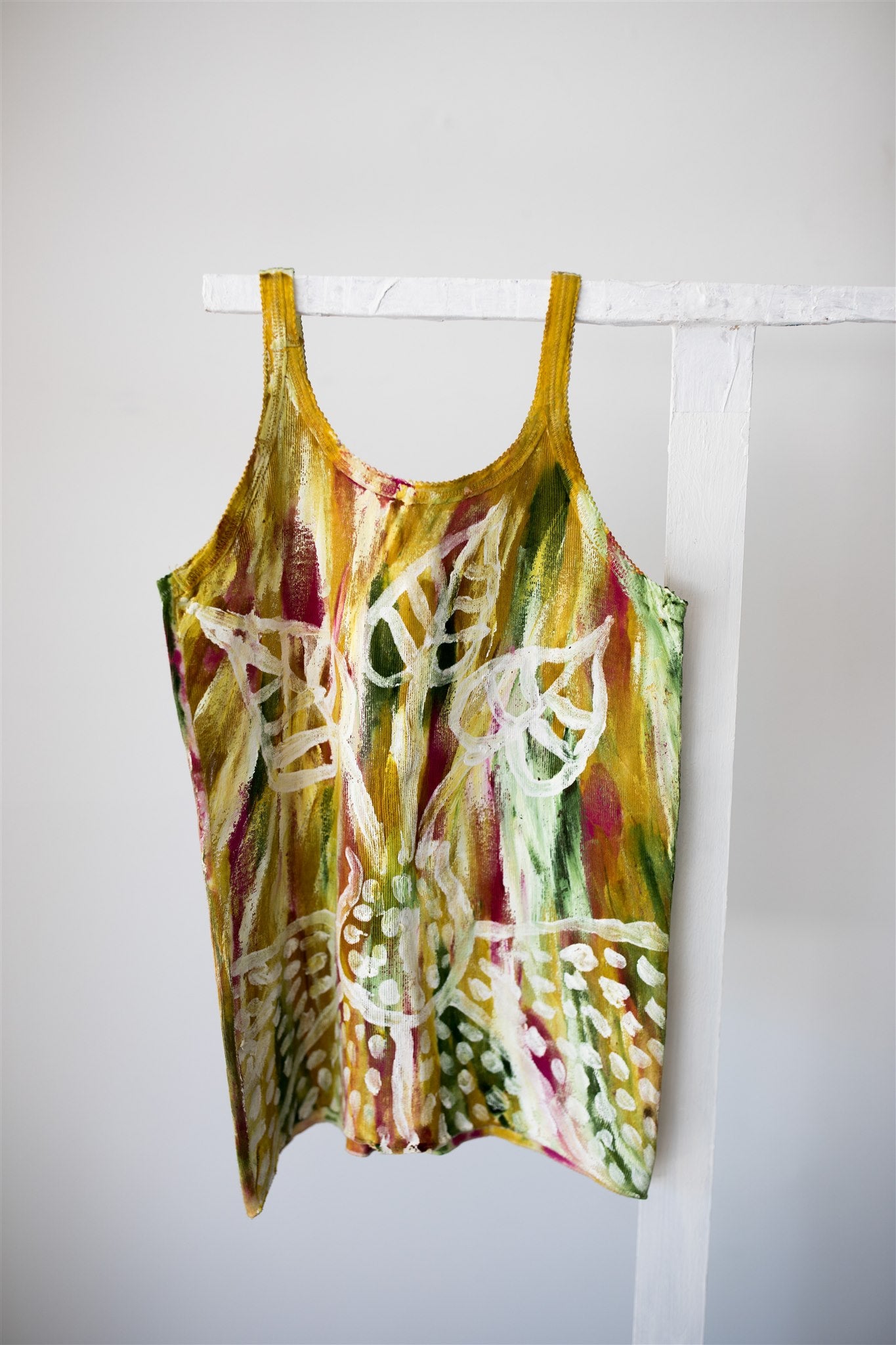June Mills Hand Painted Baby Singlet