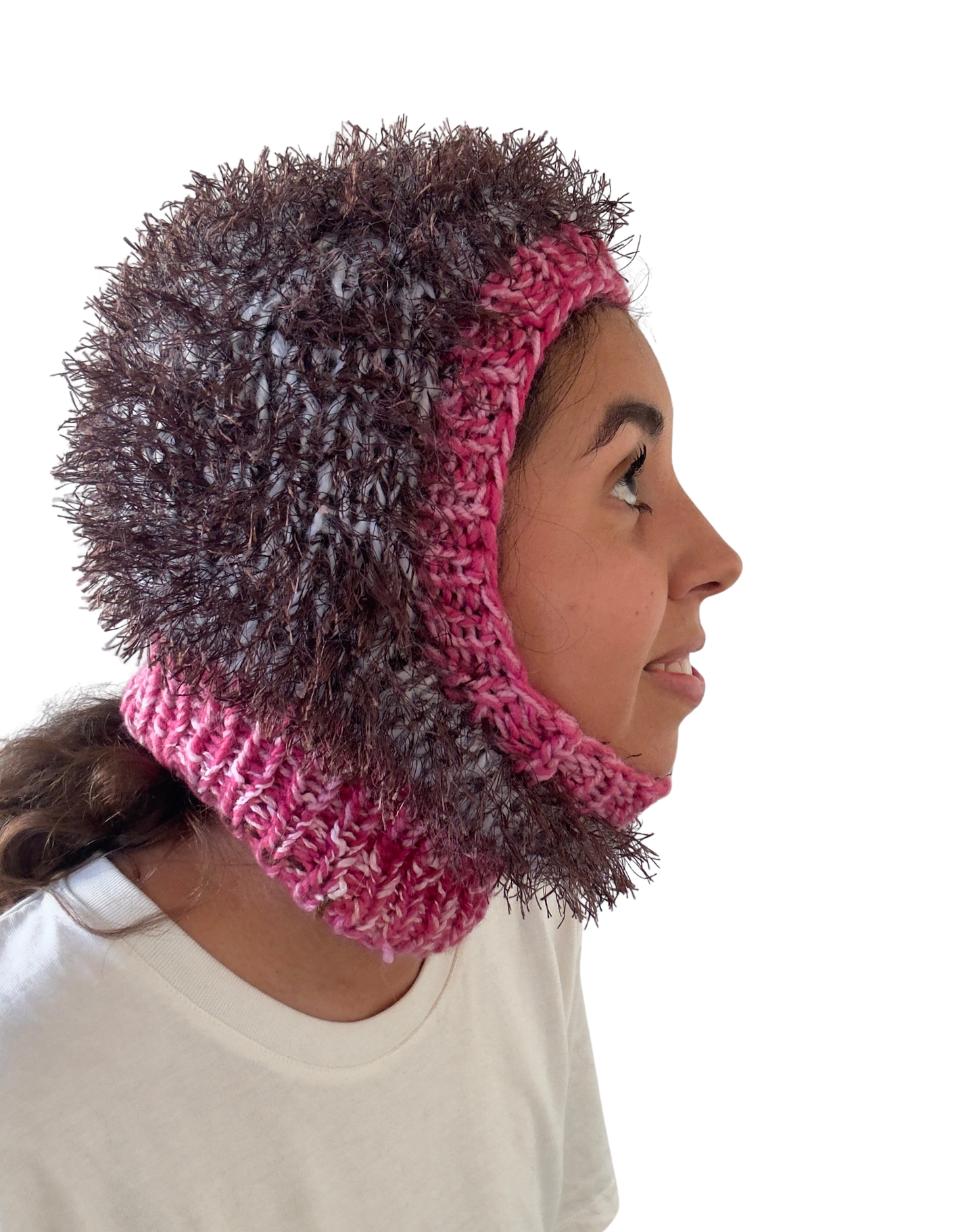 Scuzzz Knits - Hand Knitted Fuzzy Balaclava