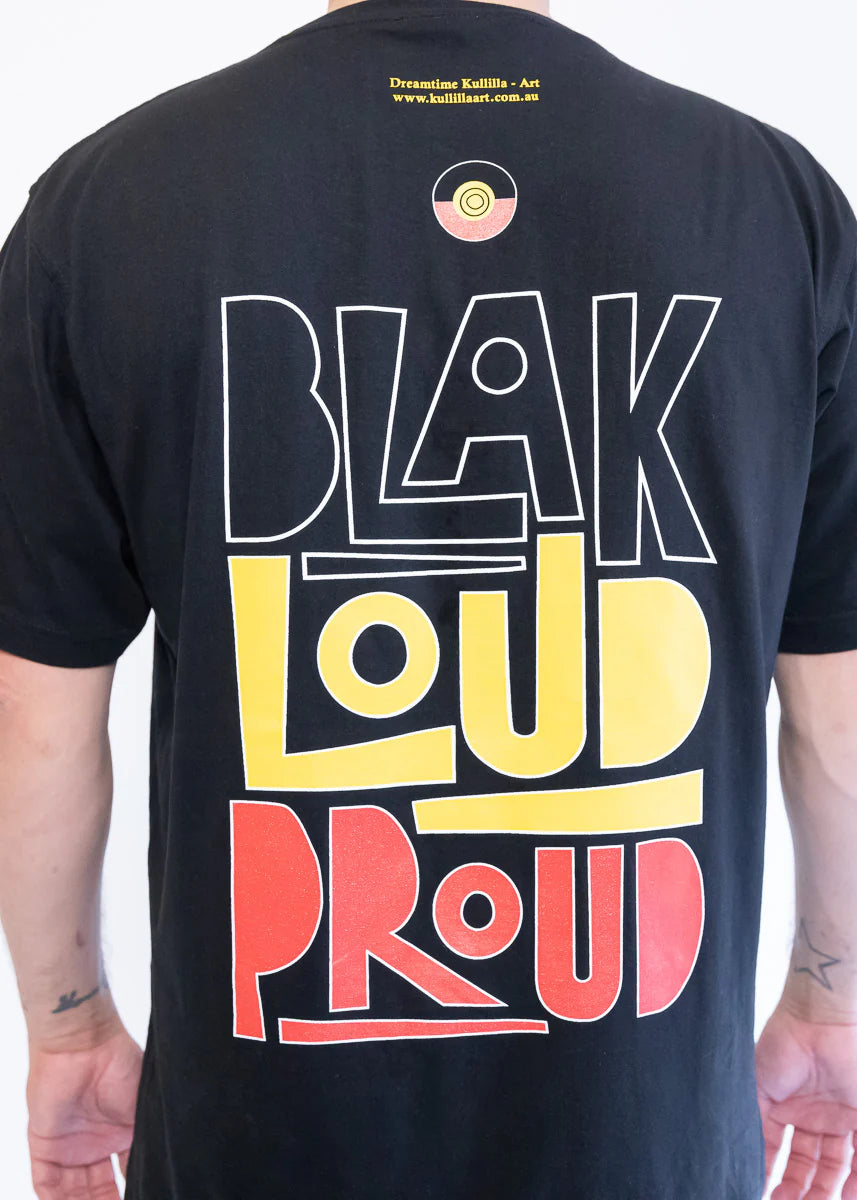 Clothing the Gaps Blak, Loud and Proud NAIDOC Tee