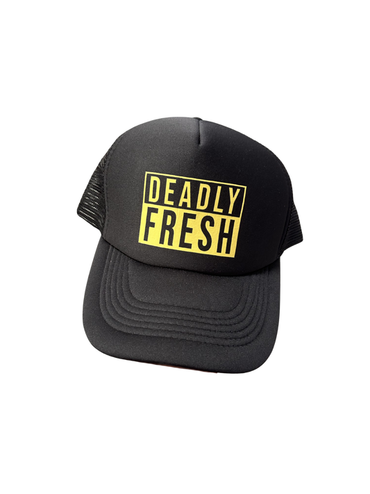 Deadly Fresh hat in black