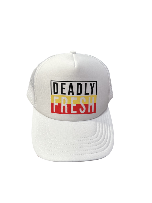 Deadly Fresh hat in white