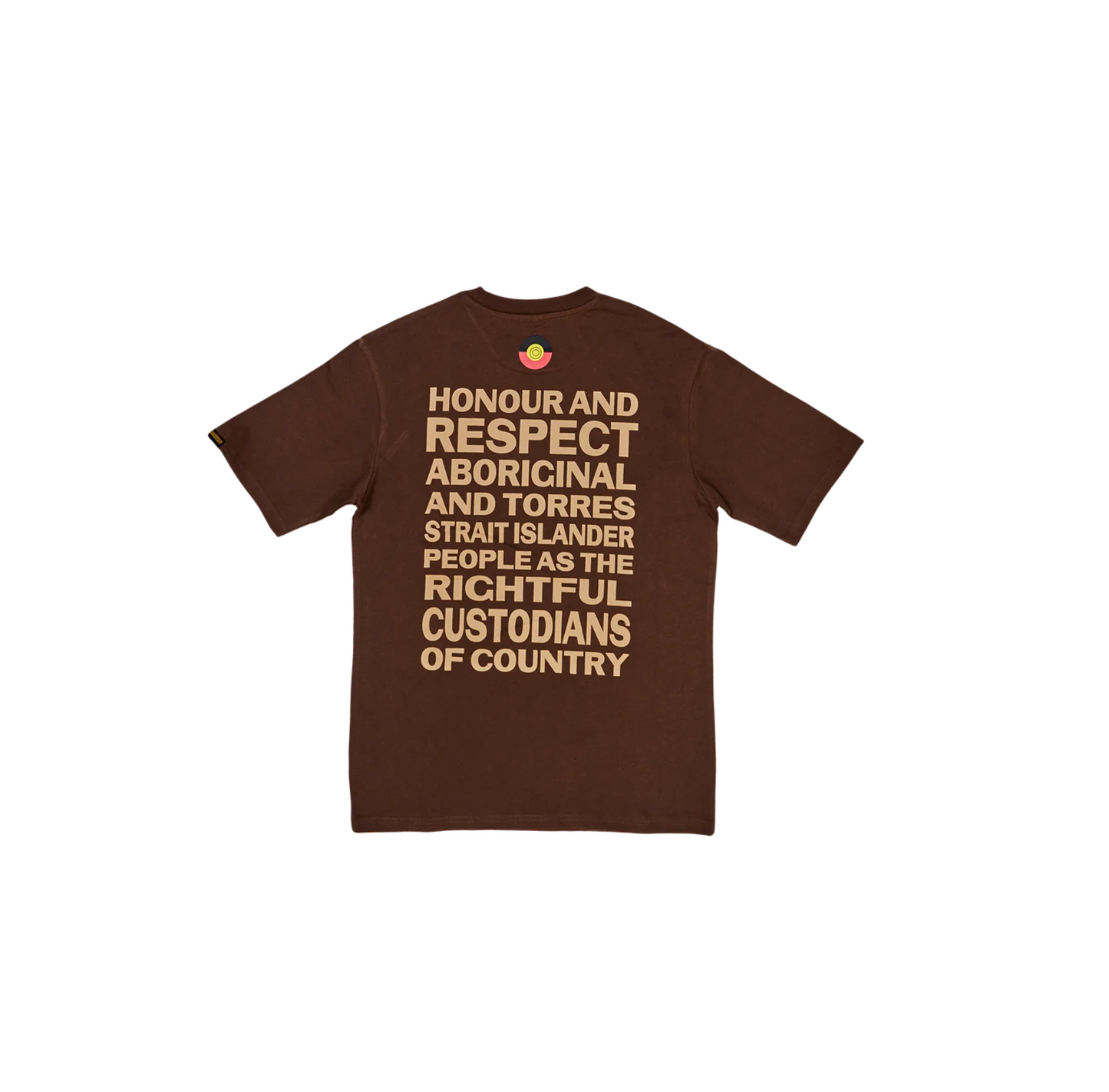 Clothing the Gaps Honour Country Tee Brown