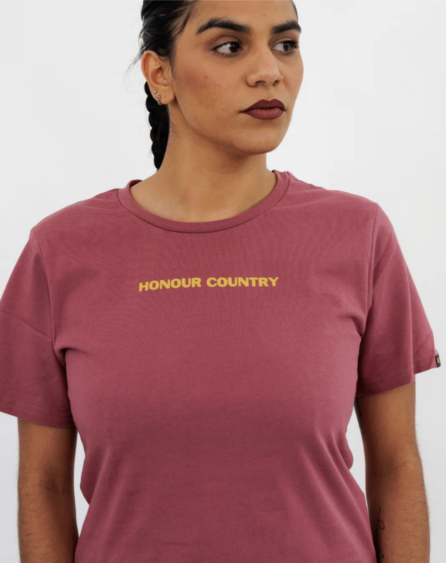 Clothing the Gaps Honour Country Kids Tee Plum
