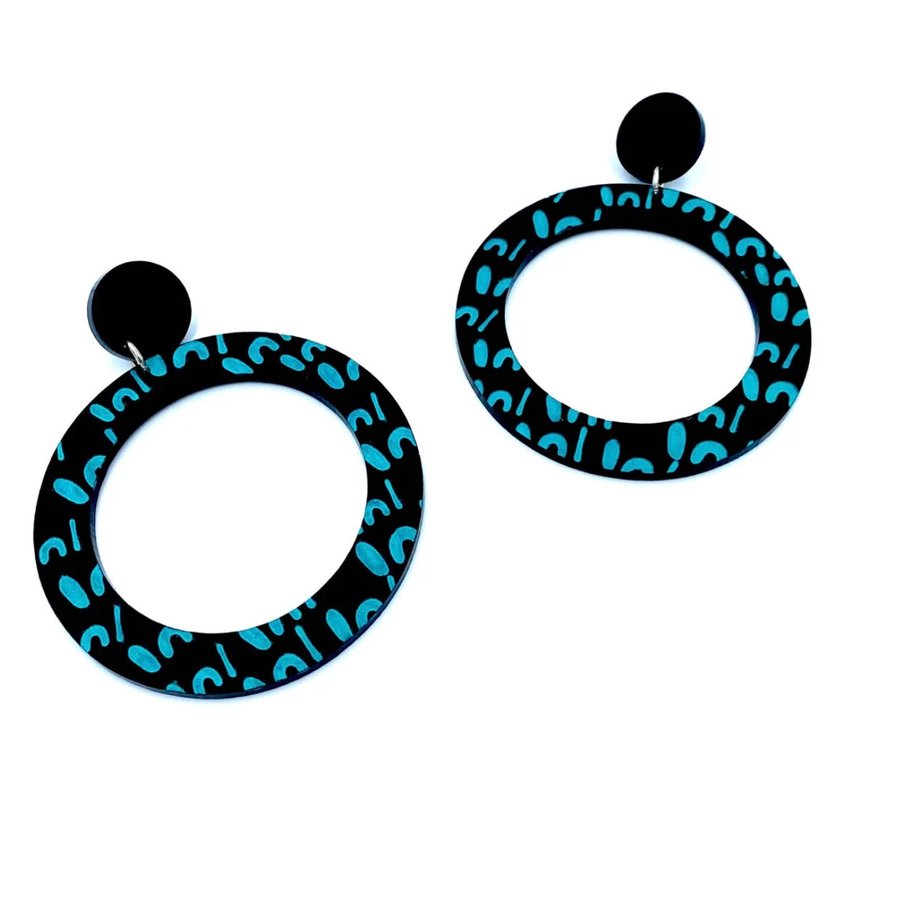 Haus of Dizzy Woman Hoop Earrings