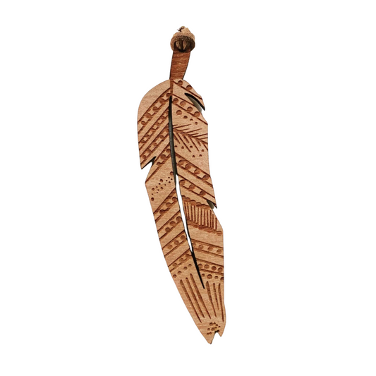 Bimbi Love Feather Necklace