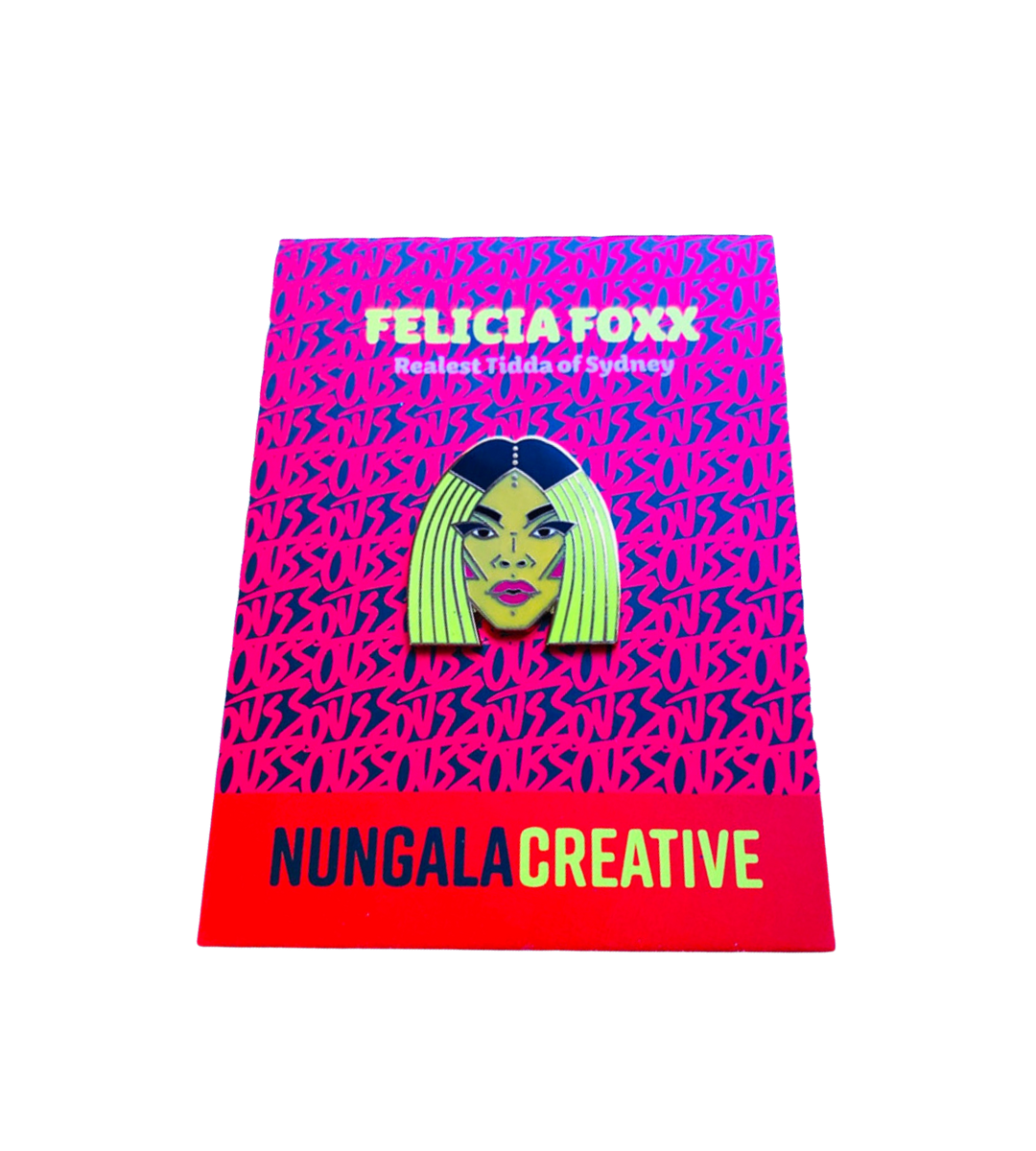 Nungala Creative Felicia Foxx Pin