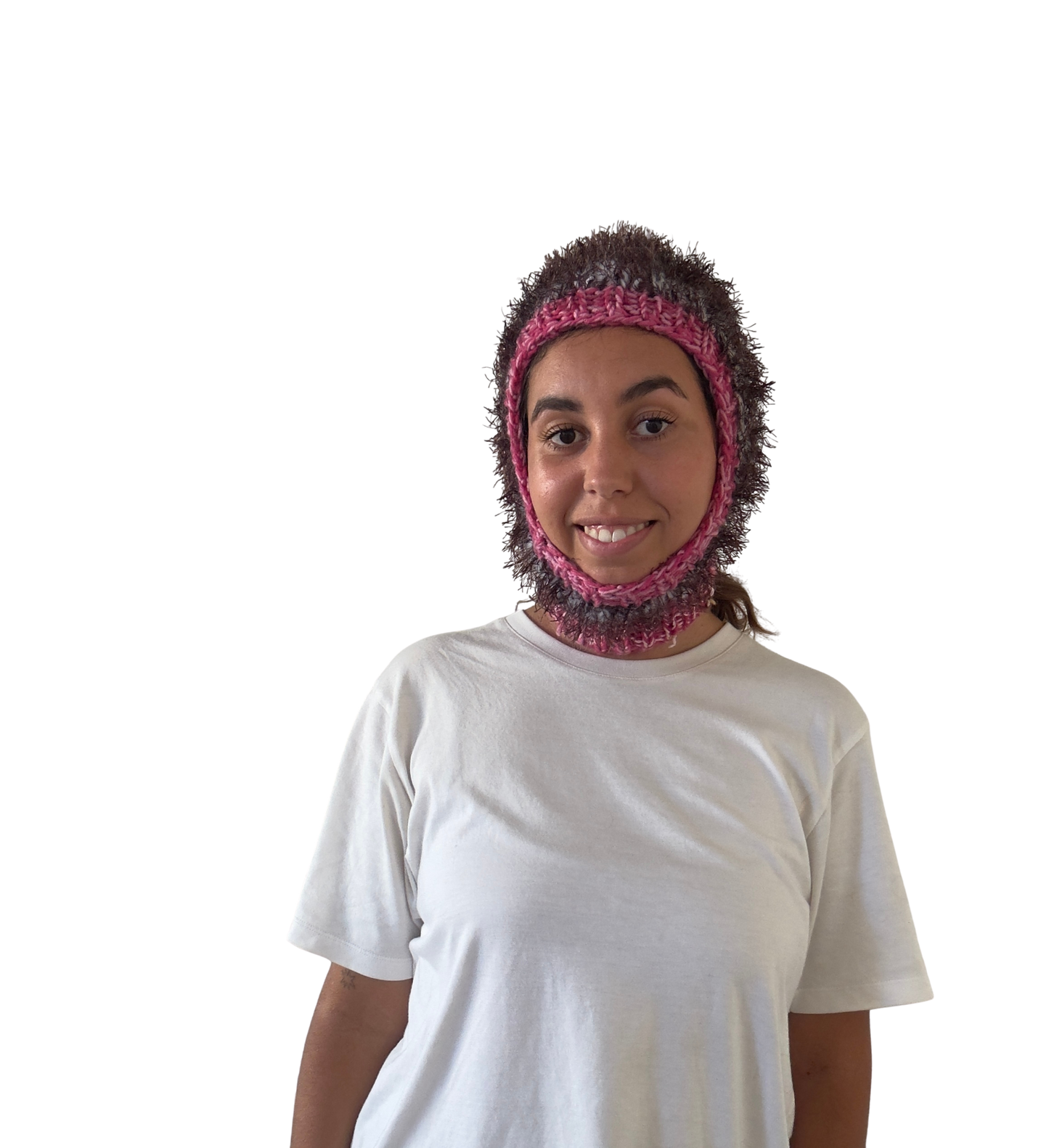 Scuzzz Knits - Hand Knitted Fuzzy Balaclava