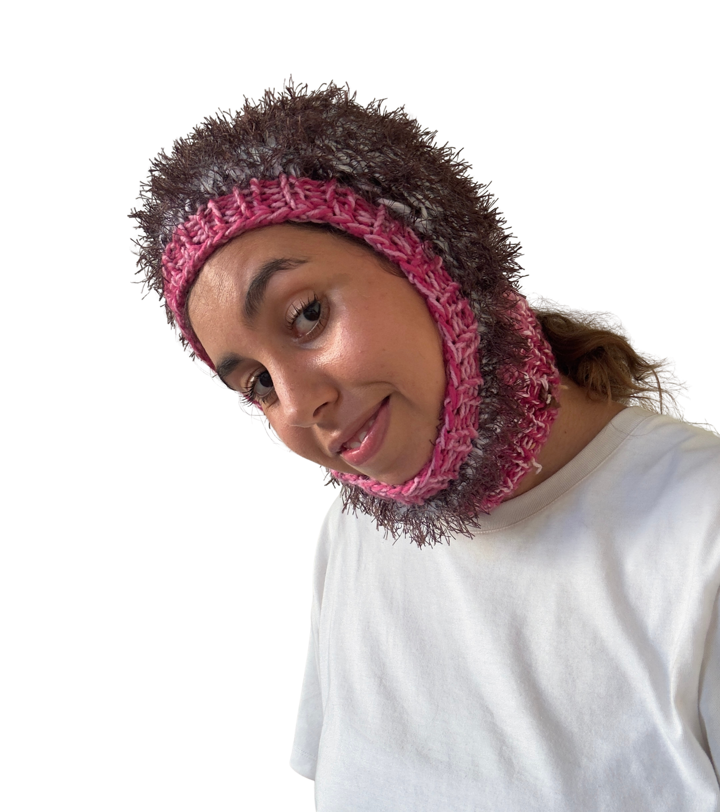 Scuzzz Knits - Hand Knitted Fuzzy Balaclava