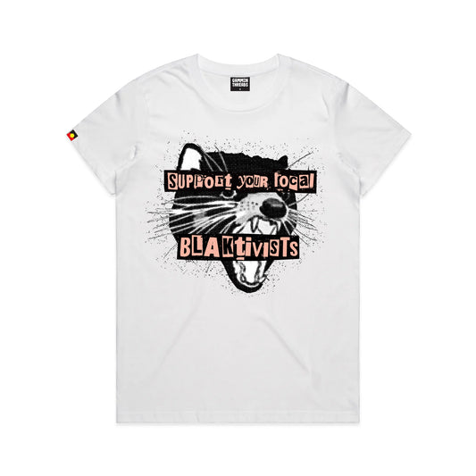 Gammin Threads Blaktivist Tee White