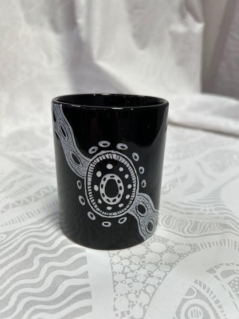 Kim Healy Painted Mug